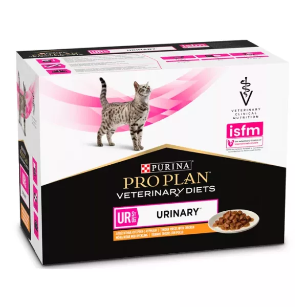 Pro Plan Veterinary Diets Gato Urinary UR Saquetas 10x85g