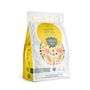 Natura Diet Gatinho Frango Ração Seca Kitten